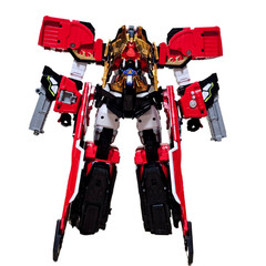 Metal Cardbot W Season 3 BLAION Fire Truck Transforming Robot Toy SAMG Fast Ship