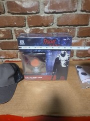 Set Of 3 Friday The 13th Jason Voorhees Collector Box, Hat And Neck Gaiter.