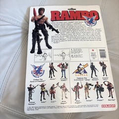 VTG RAMBO NEW Coleco 1985 1986 RAMBO: The Force of Freedom 7″ Action Figure