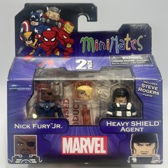 Marvel Minimates Nick Fury Jr & Heavy SHIELD Agent 2-Pack Series 51 Unopened