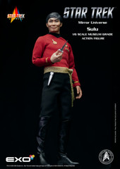 Star Trek TOS Mirror Universe Sulu 1/6 Action Figure EXO6 Sideshow Brown Box