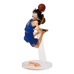 ONE PIECE x NBA Monkey D Luffy New York Knicks MSP Figure New Japan