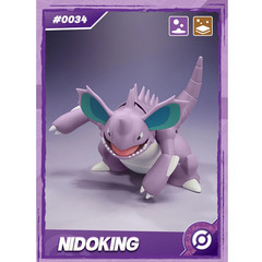 Blokees Pokemon NIDOKING Fantastics Series Model Kit Action Figure Global Versio