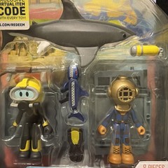 DEVSERIES Game Pack w/ Code Shark Bite 2: Shark Cage Diver Sea Diver TOY NEW NIB
