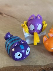 Lost Kitties Mice Mania Series 2 & 3 Cat Figures Lot of 4 Hasbro