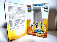 Packaging (only) VTG Super Gobots – Baron von Joy Sports Car – Tonka 1984