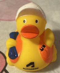 Lot of 4 Promo Rubber Ducks – Ken Ganley Jeep, Autodesk, Tootris, WSU & HBC