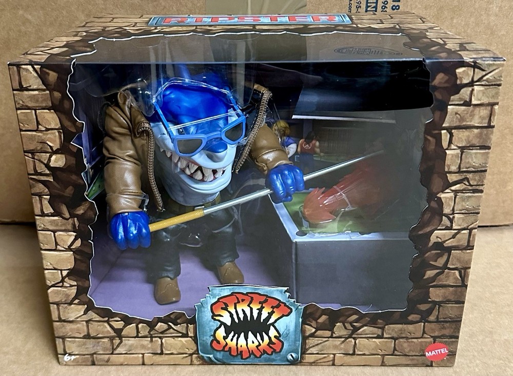 STREET SHARKS 2024 SDCC 30th Anniversary Ripster “A Shark Among Us” Figure