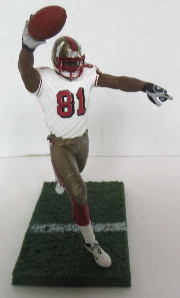MCFARLANE TERRELL OWENS NFL SERIES 10 49ERS HOF WR LOOSE COMPLETE CHASE FIGURE