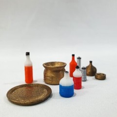 Cantina Bottles for 3.75 IN FIGURE DIORAMA