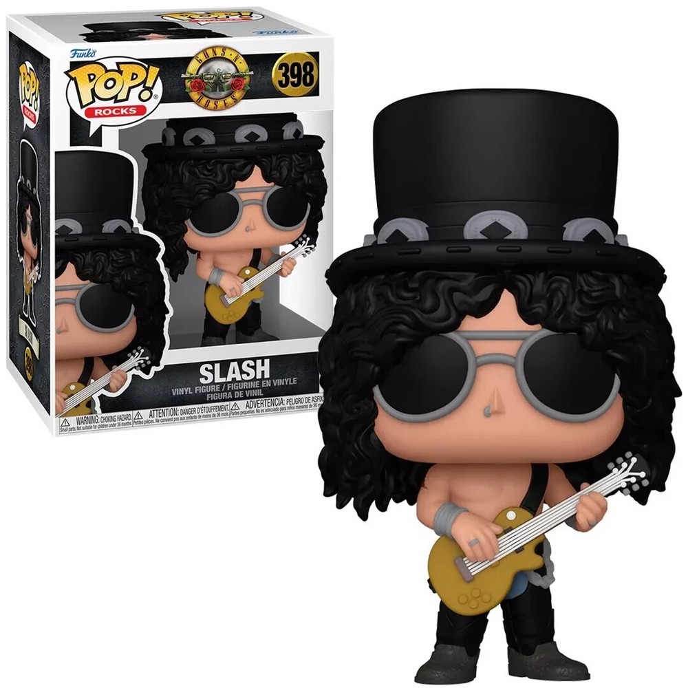 GUNS & ROSES SLASH 1990S 3.75″ POP ROCKS VINYL FIGURE FUNKO 398