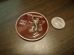 A Game of Thrones The Nights Watch Coin George R R Martin-poker chip Golf Marker