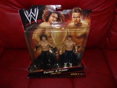 RARE WWE Family Fury Series 5 Carlito Primo Colon wrestling figures Puerto Rico