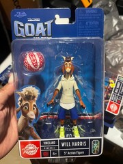 GOAT: The Movie 5″ action figures Featur. Mane Attraction & Will Harris-SET of 3