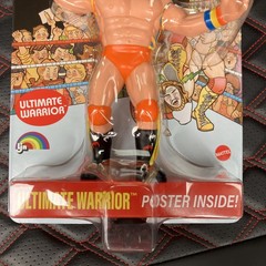 WWE LJN MATTEL SUPERSTARS ULTIMATE WARRIOR 8″ ACTION FIGURE BLACK CARD SHIPS NOW