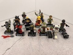 KRE-O GI JOE series 2 set of 12 minifigures Full Set Complete BAT EEL MORE LOT