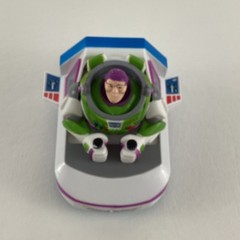 Disney Pixar Toy Story Buzz Lightyear Pull Back N Go Spaceship Racer Souvenir