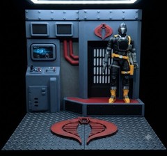 1:12 Scale 6” Scale Cobra BAT Control Lab Gi Joe Classified Cobra B.A.T