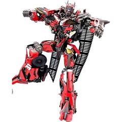 Holiday-Enlarged Version! OV-01 Sentinel Prime Diecast Figure/With LED Eyes Glow