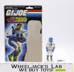 Maverick V1 W/ 34 Card 1987 GI Joe ARAH Vintage Hasbro Action Figure