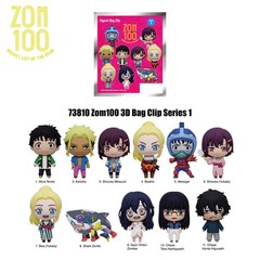 Zom 100 Bucket List of the Dead Figural Keyring Blind Bag Mystery Pack 1 Random