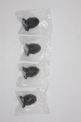 The Loyal Subjects Aliens Xenomorph Black 1.5” Ovomorph Egg Closed lot (4) –