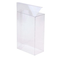 Star Wars BLACK SERIES Protector CASE Clear 8 Pack Angled Side 1:12 5x9x2