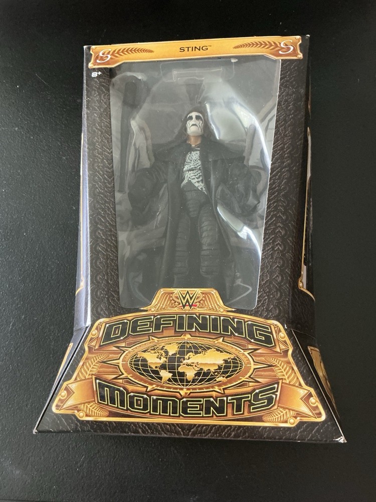 WWE Sting Defining Moments Series 6 Crow Edition Wrestling Action Figure Mattel