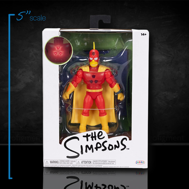 Radioactive Man Premium Action Figure The Simpsons 5in Scale