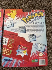 Pokemon Pokedex 1999 Tiger Electronics Original Card Only Vintage Hasbro Read!