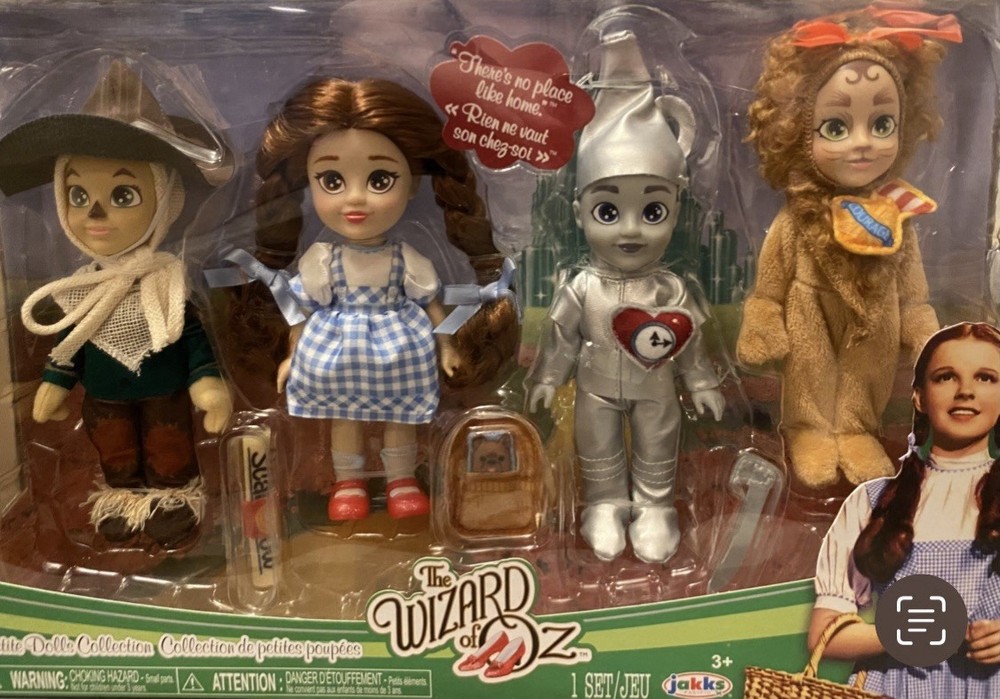 New The Wizard of Oz Petite 4 Doll Collection Set JAKKS Pacific 6″ Dorothy Lion