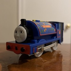 Thomas & Friends Hit Toy Trackmaster Sir Handel in Charge – *Working/Repaired*