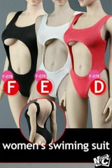 SUPERMCTOYS F-078 1/6 Sexy Woman Swimsuit Underwear Clothes Set F12” Body