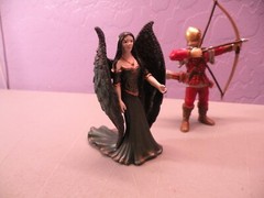 Schleich Dark Shadow Elfen Elf OPHIRA Horses Knight Archer