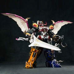 Mighty Morphin Power Rangers Megazord die cast action figure Transformable toy