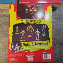 Complete Set of 5 Trick or Treat Goosebumps Action Figures + Bonehead Halloween