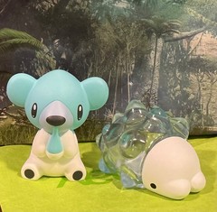 POKEMON TAKARA TOMY SNOM SQUISHY FIGURE CLEAR VERSION