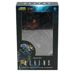 Battle Damage Alien Warrior 1:18 Aliens Action Figure PX Exclusive Hiya Toys