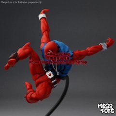 In Stock Hot-New Mess Toys Scarlet Hero Spider-Man Blue Suit 112 Action Figure