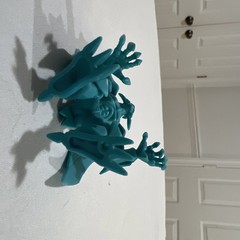 Yu-Gi-Oh Obelisk The Tormentor Blue Monster Plastic Mini Action Figure Anime Toy