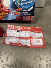2010 Iron Man 3 in 1 Repulsor Lights Sounds & Missiles Hasbro No Glove