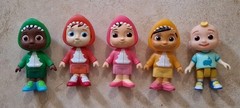 Cocomelon Family & Friends 3″ Figure Baby Shark Theme Toy Set of 5 Figures