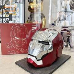 US AUTOKING Iron Man MK5 1:1 Helmet Wearable Voice-controlled Mask Cosplay Prop