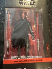 Hasbro Star Wars: The Black Series Maul (Maul Shadow Lord) 01 6 Inch NEW In Hand