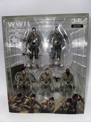 JOYTOY US 1/18 Soldiers Action Figure Lot WW II US Troopers United States Army
