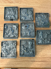 8 ToyMax Creepy Crawler Molds 1960’s ? & 1992 Frankenstein Monster Mummy Bats