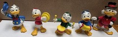VTG DUCKTALES FIGURINES BULLY WEST GERMANY HUEY LOUIE DEWEY DONALD UNCLE SCROOG