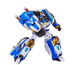 Metal Cardbot W BLUECOP W Transforming Patrol Car Robot Korean Toy 2025