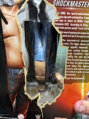 WCW Mattel Elite SDCC Exclusive The Shockmaster Debut Figure AEW Flashback Intro
