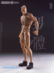 US Romankey X COWL 1:12 Flexible Man Jointed 6″ Male Action Figure Head Body